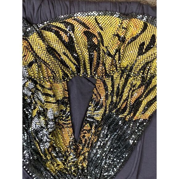 New. SKY chain mail animal print mini dress. Normally $268 - Picture 7 of 14